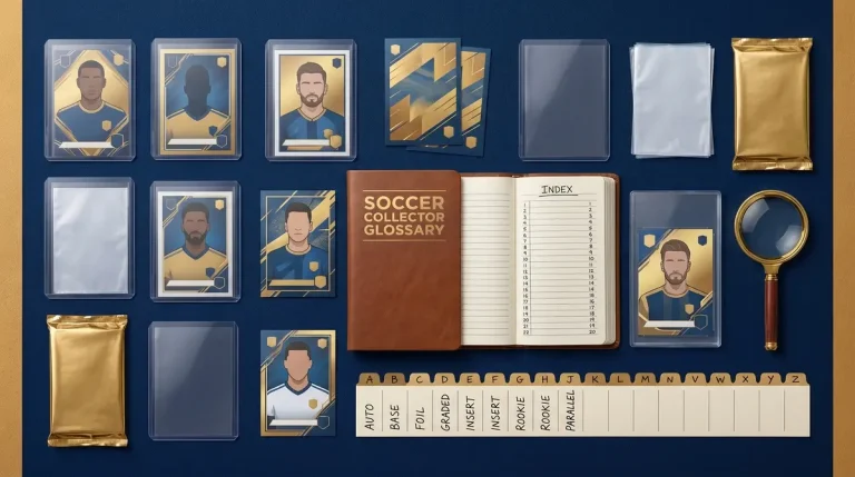 Glosario de términos para coleccionistas de cromos y trading cards de fútbol