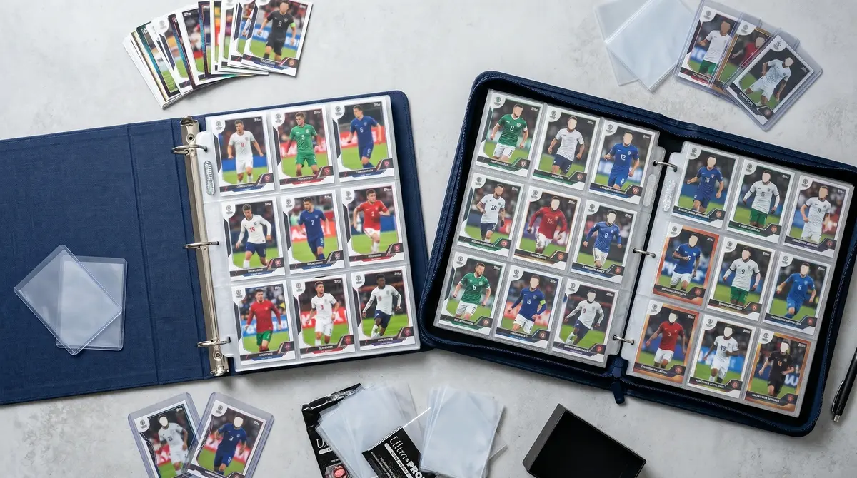 Archivadores y binders para cromos y trading cards