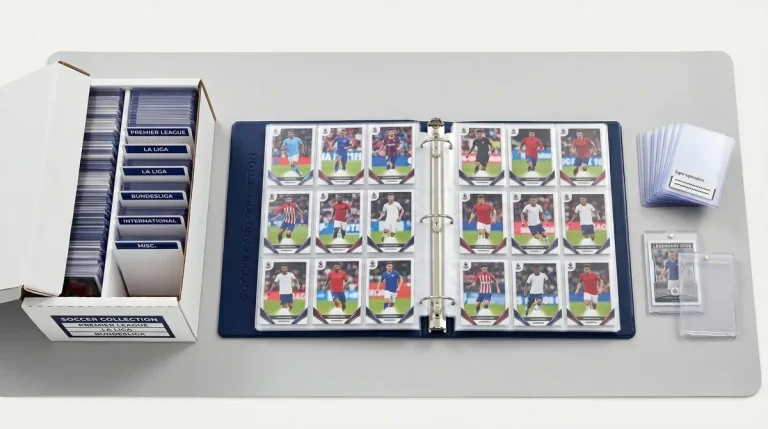 Cómo organizar una colección de cromos del sobre al expositor