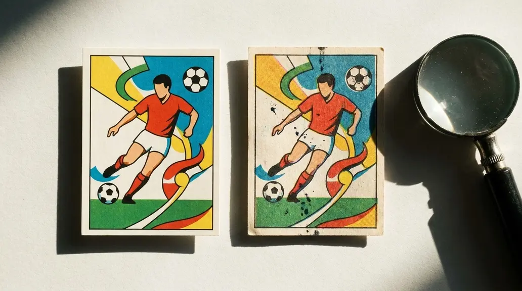 Cómo saber si un cromo o carta es falso: guía de autenticidad Panini y Topps
